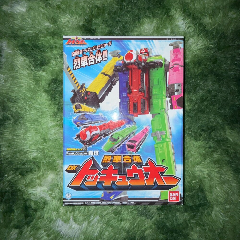 *NEW Bandai Ressha Sentai ToQger DX Gattai ToQ-Oh Megazord
